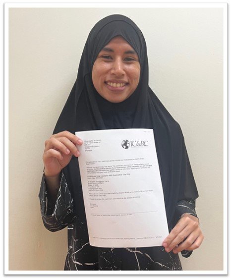 Jihan Binte Jaafar Al-kathiri - CSAC July 2023
